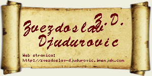 Zvezdoslav Đudurović vizit kartica